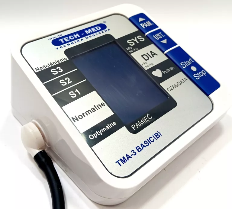 CIŚNIENIOMIERZ ELEKTRONICZNY TECH-MED TMA-3BASIC(B) NA RAMIĘ