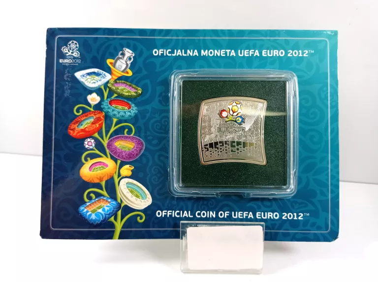 SREBRNA MONETA 20ZŁ UEFA EURO 2012 28,28G