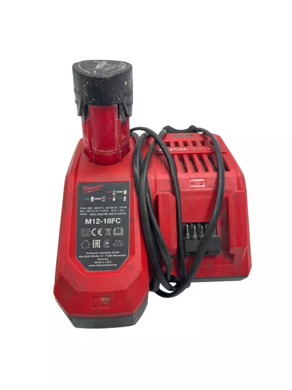 WKRĘTARKA MILWAUKEE M12 CDD + 3 AKU + ŁAD