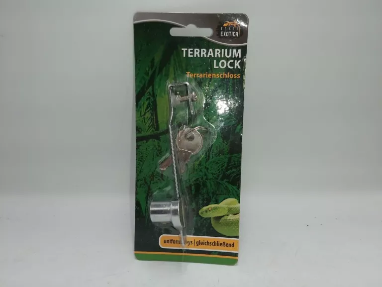 ZABEZPIECZENIE ZAMEK DO TERRARIUM TERRA EXOTICA