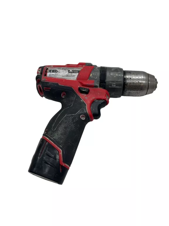 WKRĘTARKA MILWAUKEE M12 CDD + 3 AKU + ŁAD