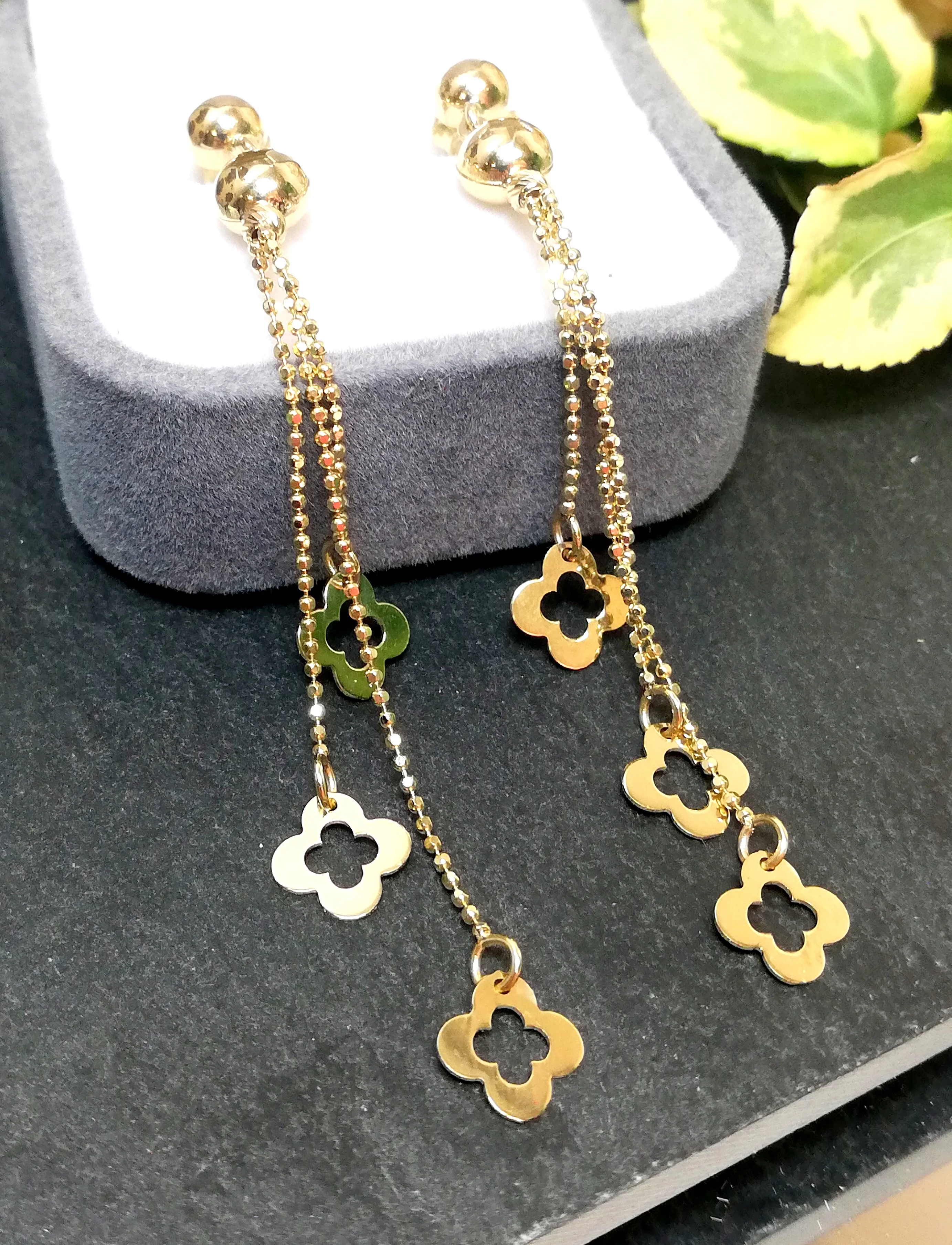 zlote-kolczyki-sztyft-wiszace-kwiatki-353gr-585-dl65cm-j-3-maja-105-dabrowa-gornicza