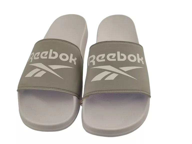 WSPANIAŁE KLAPKI BASENOWE REEBOK SZARE R.42.5