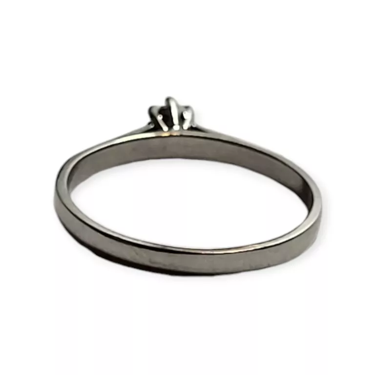 PIĘKNY ZŁOTY PIERŚCIONEK Z DIAMENTEM 1,68G 585 R.14