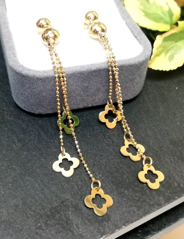 zlote-kolczyki-sztyft-wiszace-kwiatki-353gr-585-dl65cm-j-3-maja-105-dabrowa-gornicza