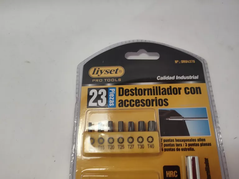 WKRĘTAK Z BITAMI LIYSET PRO TOOLS