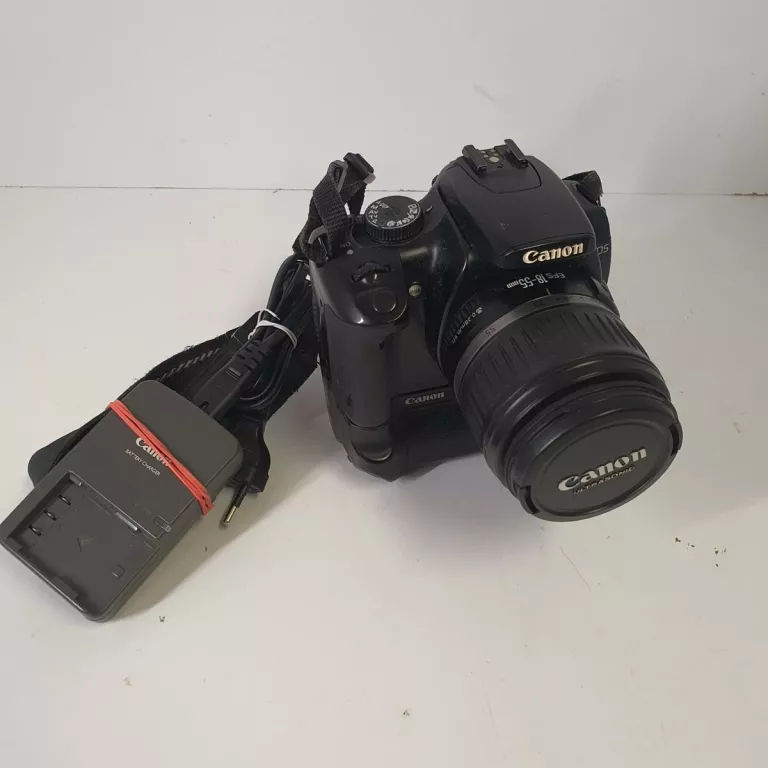 APARAT CANON EOS 400D + CANON EF-S 18-55MM + BATTERY GRIP BG-E3