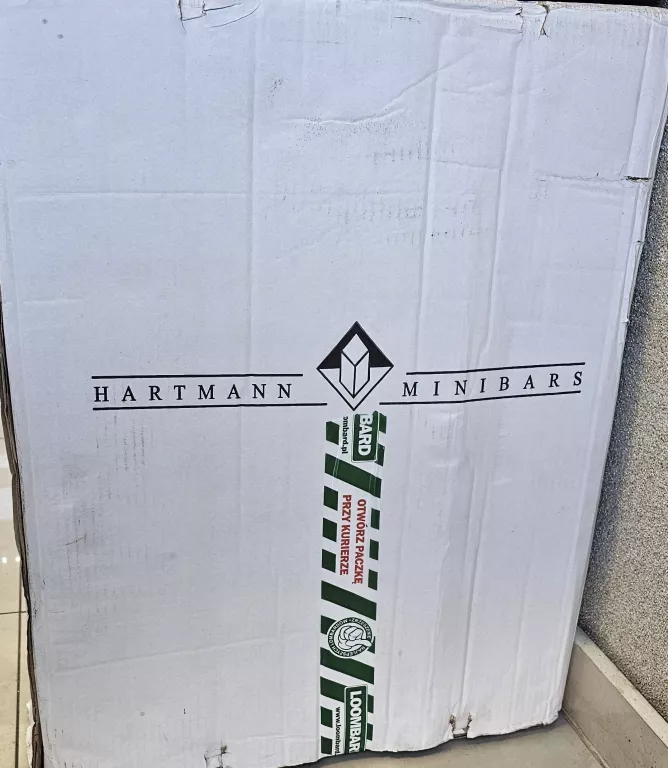 LODÓWKA HOTELOWA HARTMAN MINIBARS HTM A 38-01 GDL