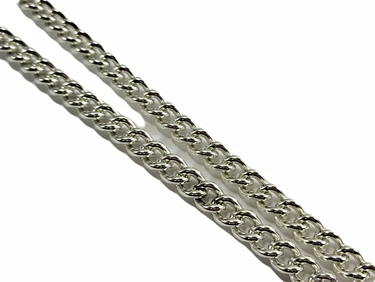 SR010 SREBRO 925 SOLIDNY ŁAŃCUCH PANCERKA DŁUGOŚĆ 60 CM