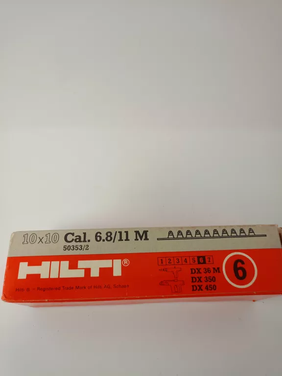 NABOJE HILTI 6.8/11 M10 ZOBACZ!!