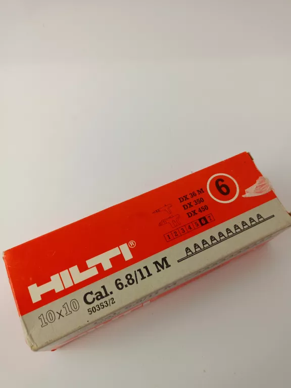 NABOJE HILTI 6.8/11 M10 ZOBACZ!!
