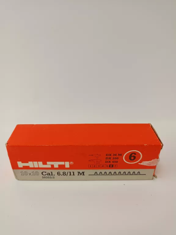NABOJE HILTI 6.8/11 M10 ZOBACZ!!