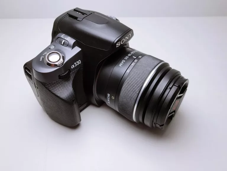 APARAT LUSTRZANKA SONY ALPHA DSLR-A330 + OBIEKTYW SONY 18-55MM