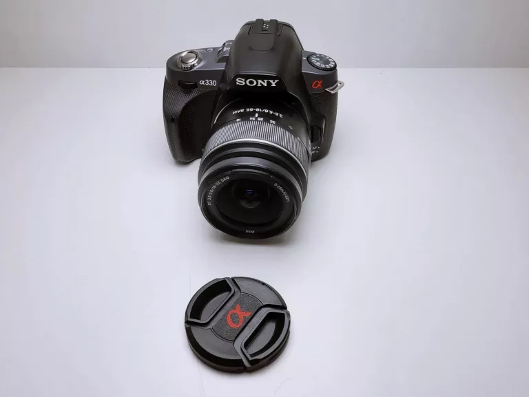 APARAT LUSTRZANKA SONY ALPHA DSLR-A330 + OBIEKTYW SONY 18-55MM