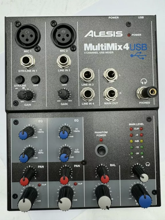 MIKSER ALESIS MULTIMIX 4 USB