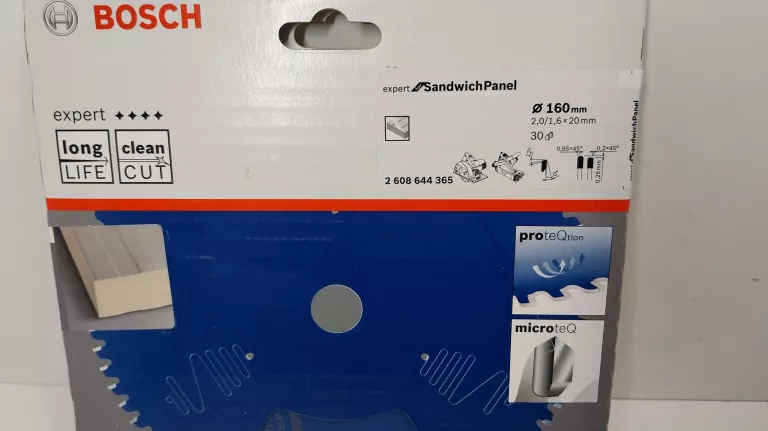 PIŁA TARCZOWA DO PANELI WARSTWOWYCH 160X20MM BOSCH 2 608 644 365