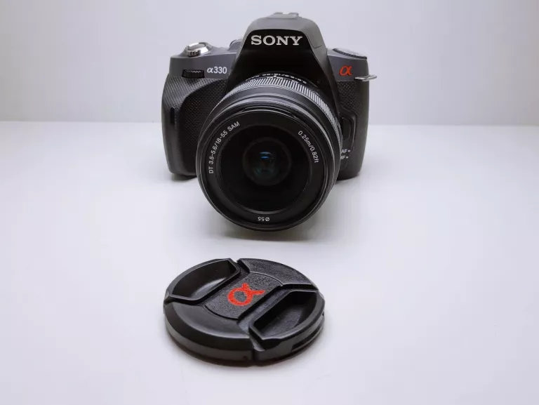 APARAT LUSTRZANKA SONY ALPHA DSLR-A330 + OBIEKTYW SONY 18-55MM