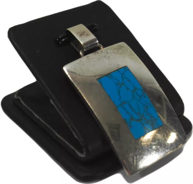 SR086 SREBRNA ZAWIESZKA Z NIEBIESKIM OCZKIEM 925 6,7G