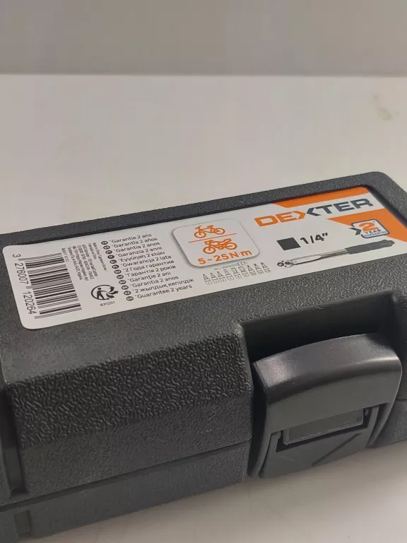 KLUCZ DYNAMOMETRYCZNY 1/4" 25 NM DEXTER