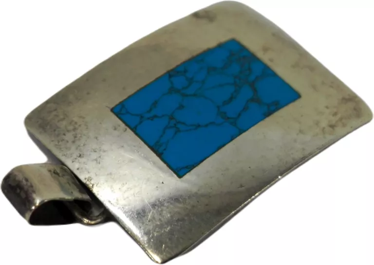 SR086 SREBRNA ZAWIESZKA Z NIEBIESKIM OCZKIEM 925 6,7G