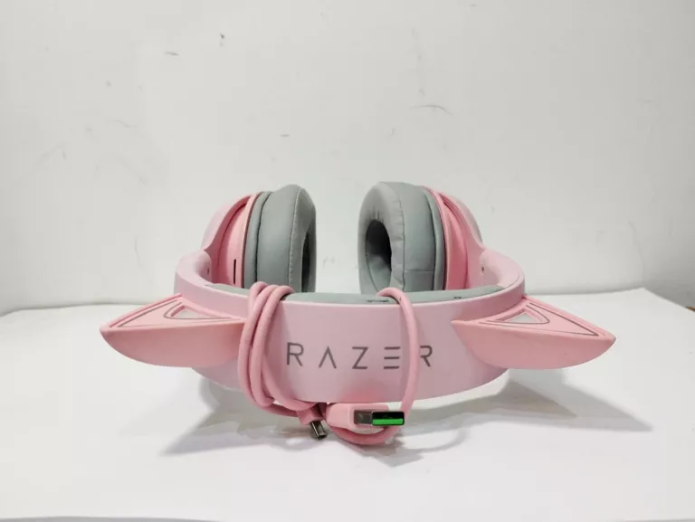 SŁUCHAWKI BEZPRZEWODOWE WOKÓŁUSZNE RAZER KRAKEN KITTY