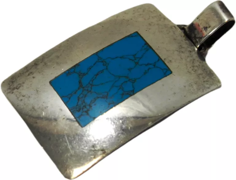 SR086 SREBRNA ZAWIESZKA Z NIEBIESKIM OCZKIEM 925 6,7G