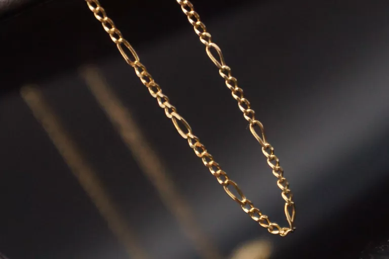 ZŁOTY ŁAŃCUSZEK 585  4,08G  64 CM