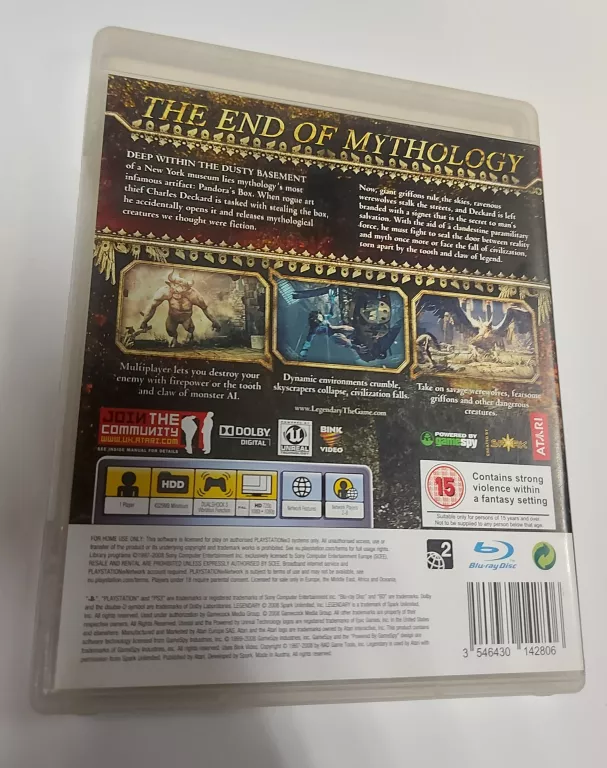 LEGENDARY PS3