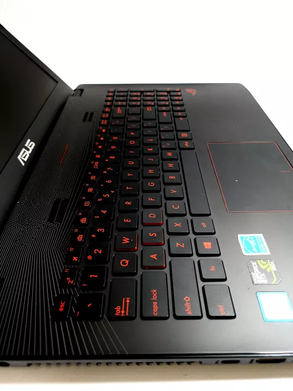 LAPTOP ASUS GL552VW 15.6" I5-6300HQ 8GB RAM 256GB SSD GEFORCE 960M OPIS