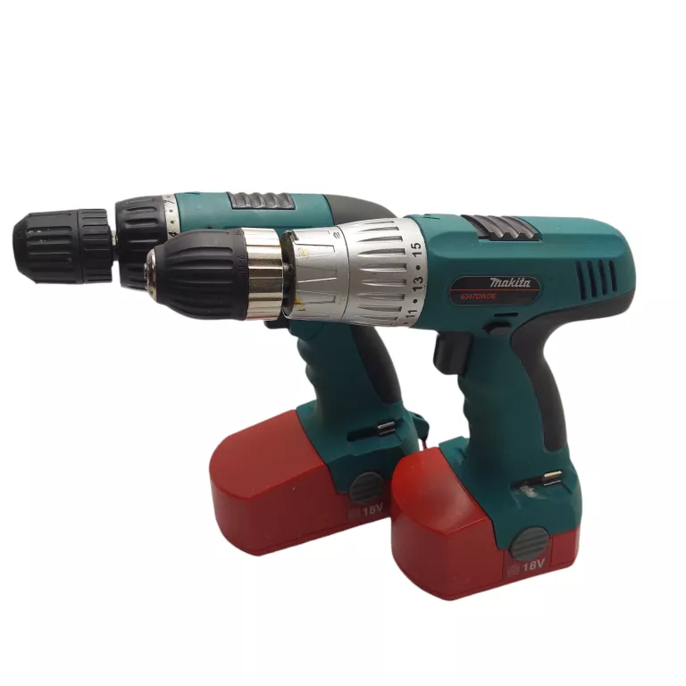 WKRĘTARKA MAKITA 6347DWDE X 2 / KOMPLET Z ŁADOWARKĄ