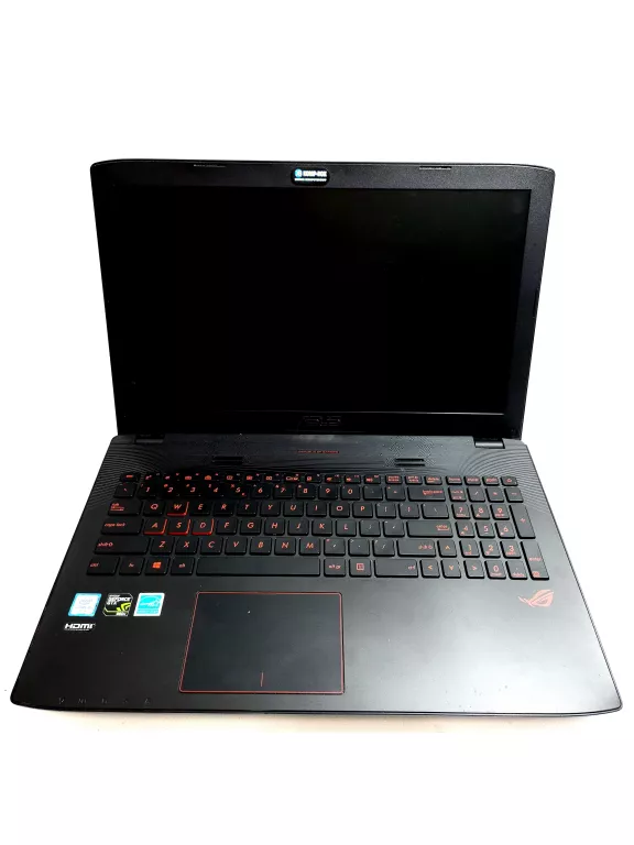 LAPTOP ASUS GL552VW 15.6" I5-6300HQ 8GB RAM 256GB SSD GEFORCE 960M OPIS