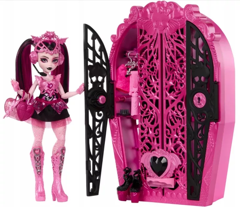 MONSTER HIGH STRASZYSEKRETY LALKA DRACULAURA POTWORNE ZAGADKI