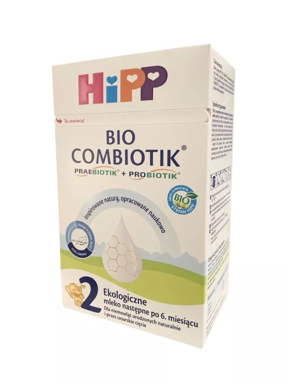 MLEKO HIPP 2 BIO COMBIOTIK NASTĘPNE 550G