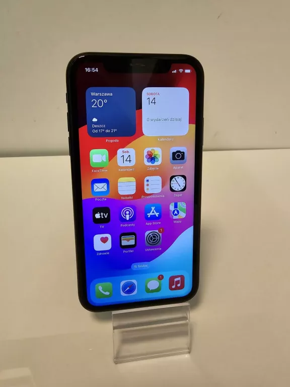 TELEFON IPHONE XR 128GB BATERIA 77% UBITY