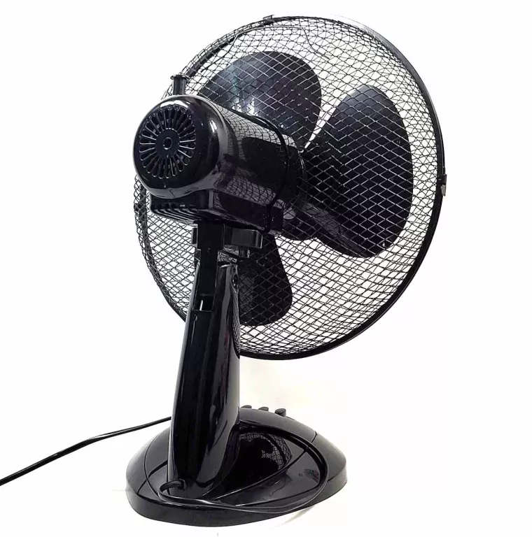 KOMPAKTOWY WENTYLATOR BIURKOWY VOLTENO VO0025 CZARNY