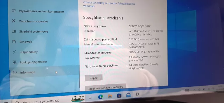 LAPTOP ASUS UX360C + ŁADOWARKA !