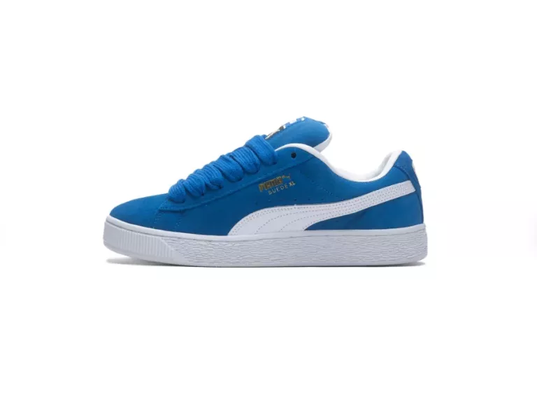 SNEAKERSY PUMA SUEDE XL 395205-01 NIEBIESKI
