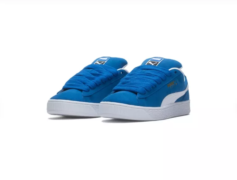 SNEAKERSY PUMA SUEDE XL 395205-01 NIEBIESKI