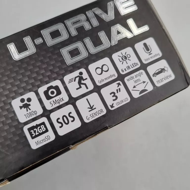 WIDEOREJESTRATOR SAMOCHODOWY U-DRIVE DUAL MT4056
