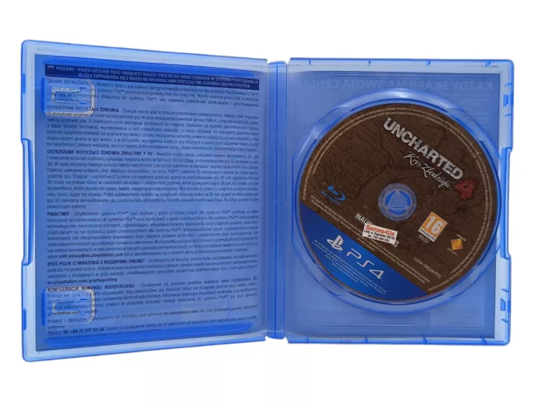 UNCHARTED 4: KRES ZŁODZIEJA GRA PS4