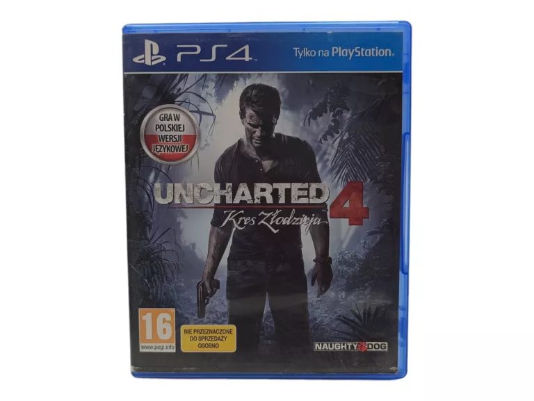 UNCHARTED 4: KRES ZŁODZIEJA GRA PS4