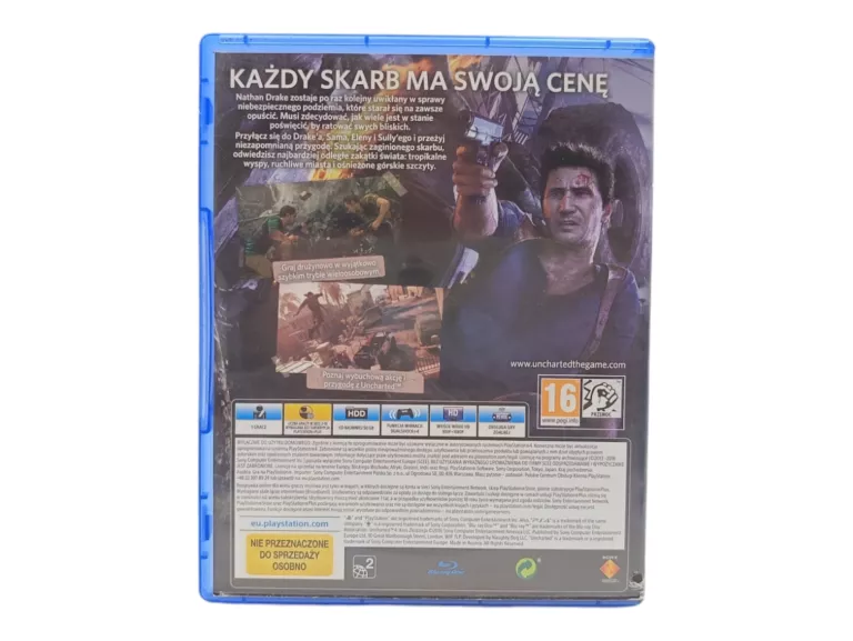 UNCHARTED 4: KRES ZŁODZIEJA GRA PS4