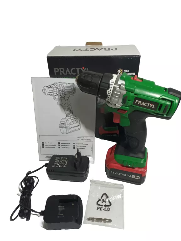 WKRĘTARKA PRACTYL 18VSD1