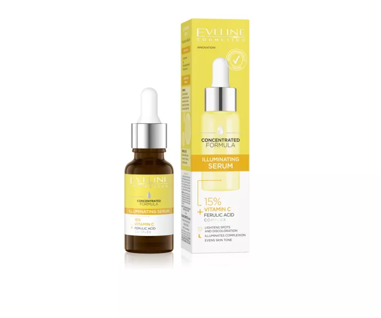 EVELINE SKONCENTROWANA FORMUŁA SERUM ROŚWIETLAJĄCE 15% WITAMINA C 18ML