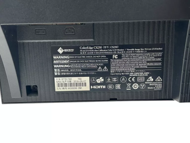 MONITOR GRAFICZNY EIZO COLOREDGE CS230 23"