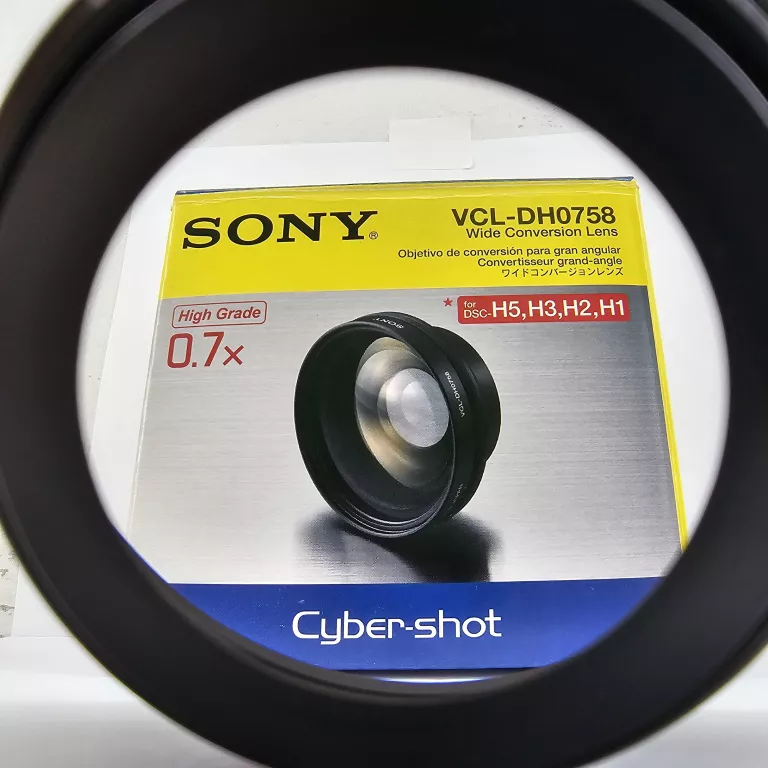 KONWERTER SZEROKOKĄTNY SONY VCL-DH0758 0.7X + PUDEŁKO