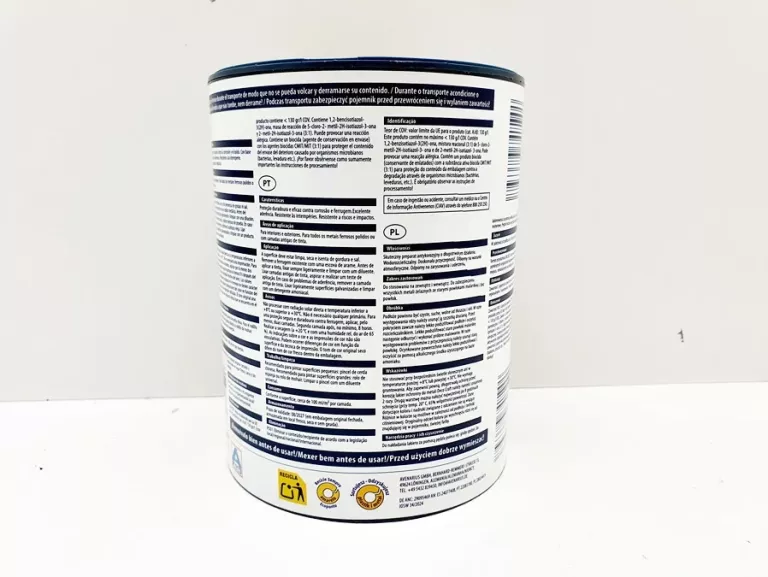 DECO CRAFT LAKIER OCHRONNY DO METALI 1L CZARNY MATOWY