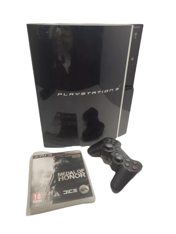 KONSOLA SONY PS3 FAT 80GB +PAD