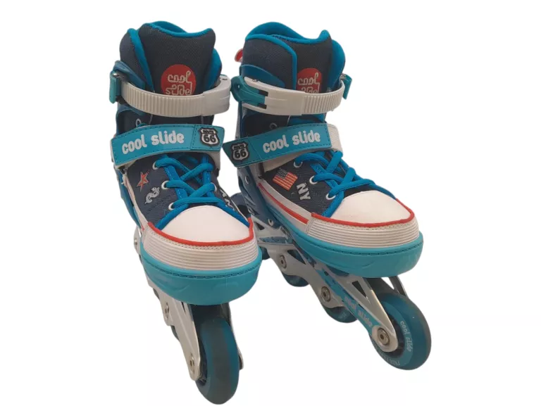 DZIECIĘCE ROLKI FITNESS COOLSLIDE AMERICAN DREAM S 33-36