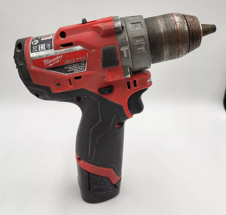 MILWAUKEE WIERTARKO-WKRĘTARKA UDAROWA AKUMULATOROWA 45 NM M12 FPD
